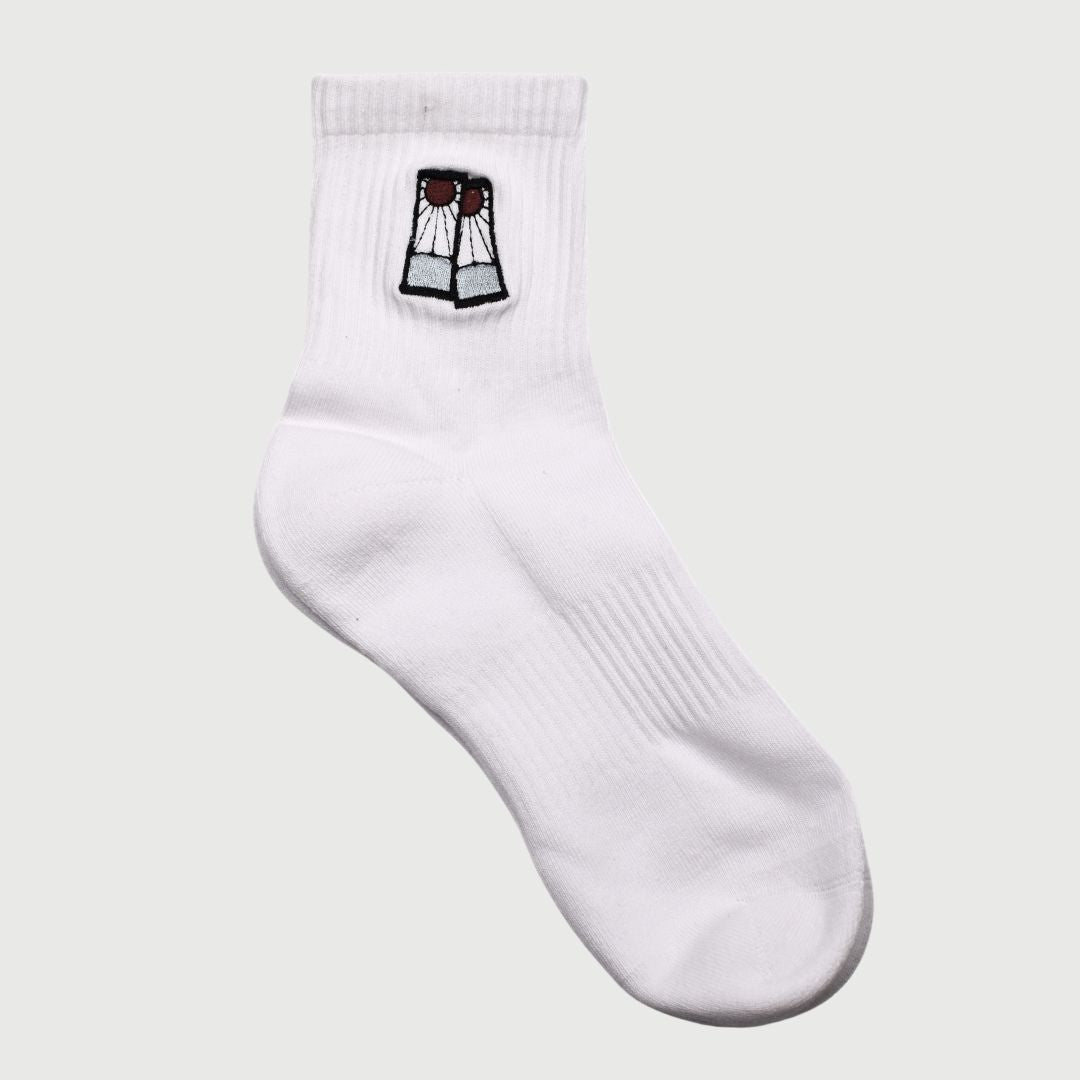 Anime Demon Slayer Hanauda Earrings Athletic Socks