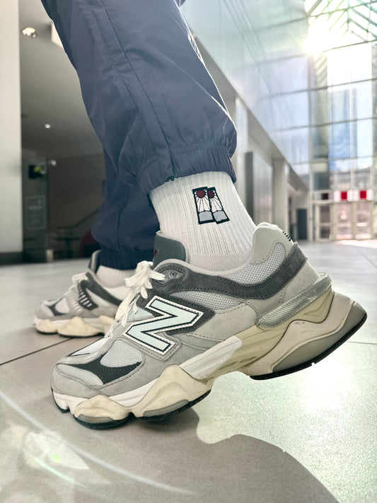 Anime Demon Slayer Hanauda Earrings Athletic Socks