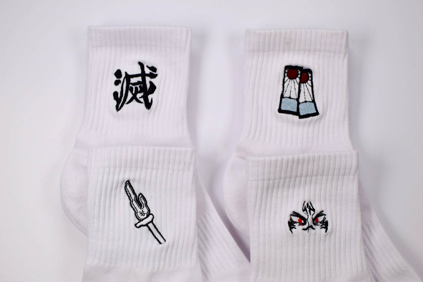 Demon Slayer Jujutsu Kaisen Anime Crew Socks