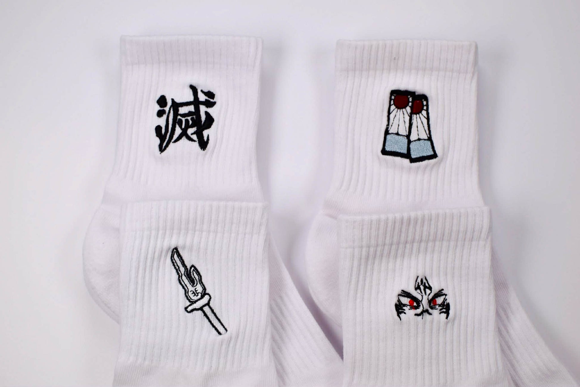 Demon Slayer Jujutsu Kaisen Anime Crew Socks