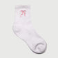 Coquette Bow Girly Athletic Socks